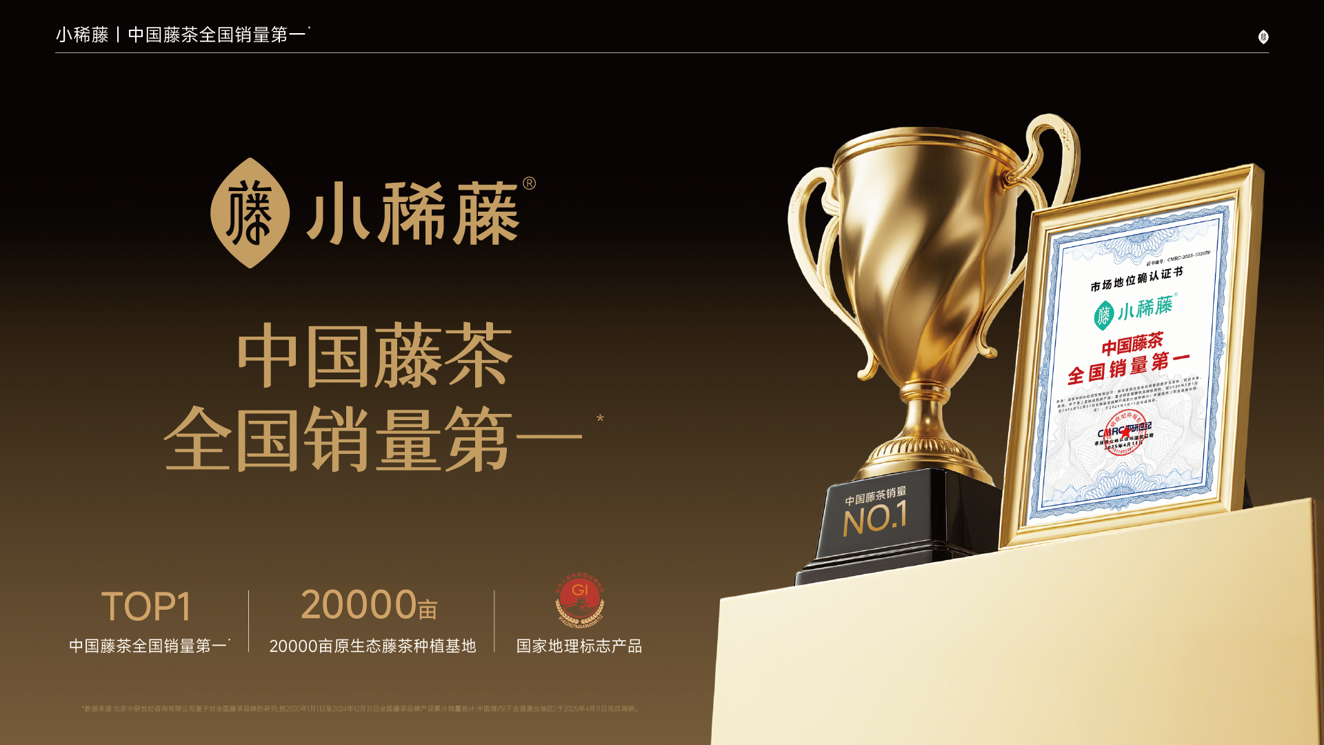 小稀藤即饮藤茶饮品全新上市｜夯实「中国藤茶全国销量第 一」品牌实力